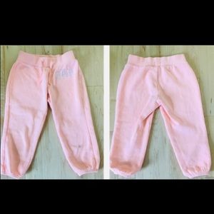 PEACH GAP CAPRI SWEATPANTS SIZE 10